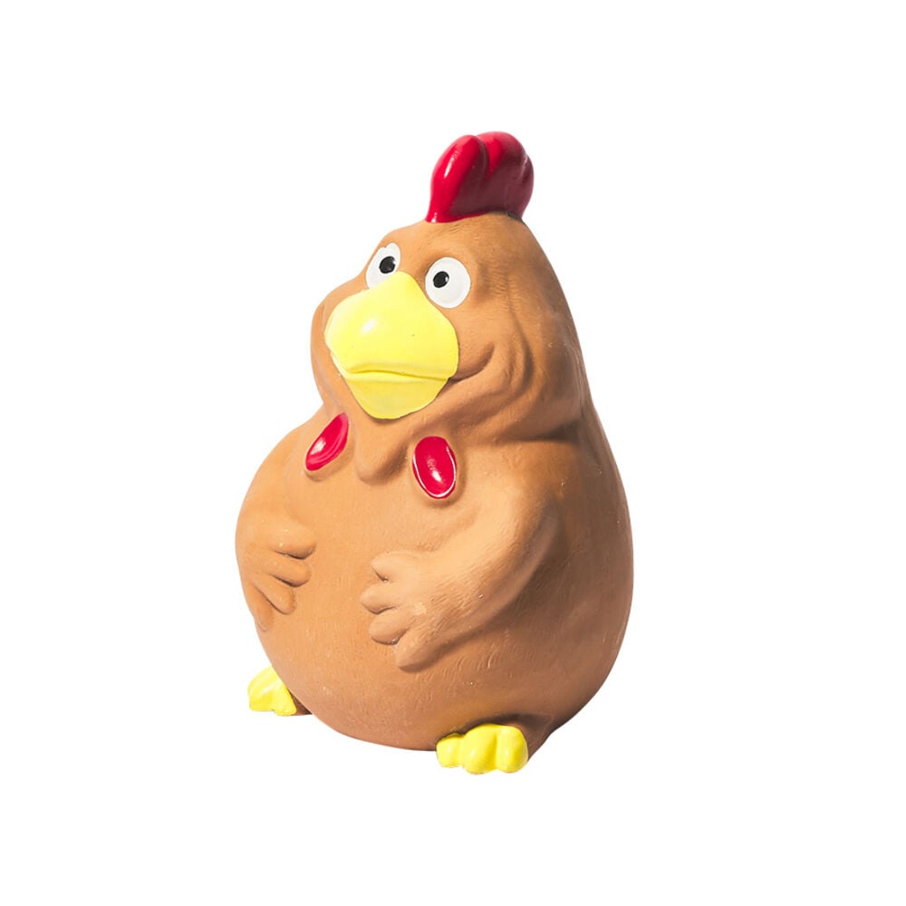 image of Rooster Latex Squeaky Dog Toy