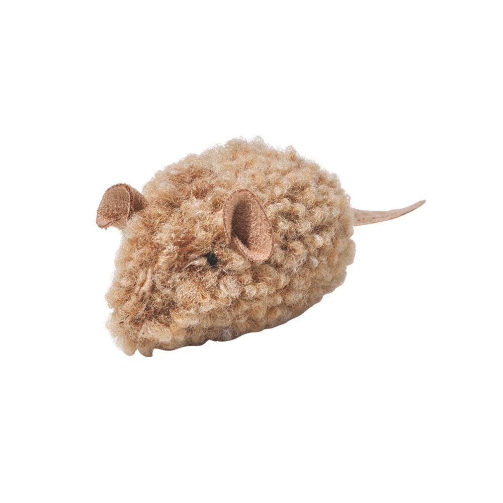 image of Plush Mouse Crinkle Cat Toy