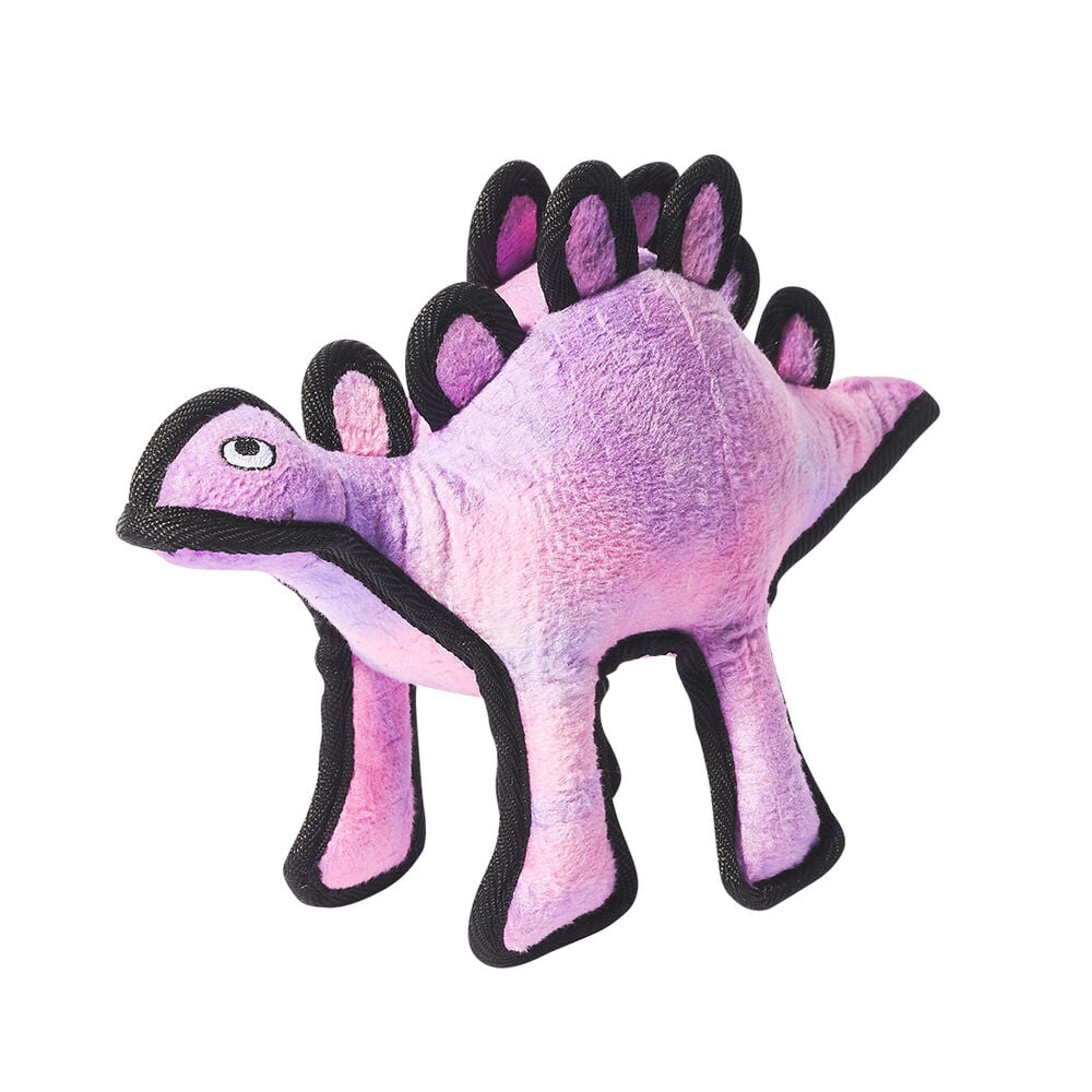 image of Tough Stegosaurus Squeaky Dog Toy