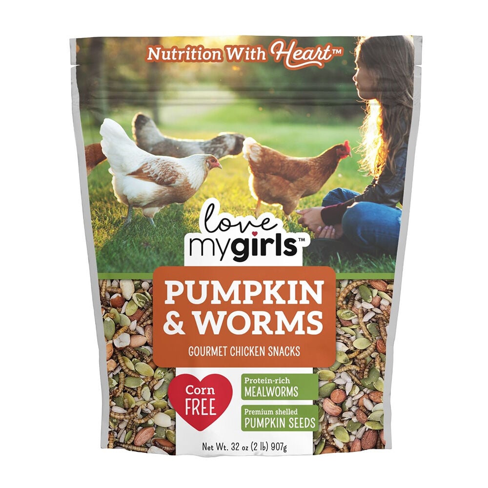 image of Poultry Treats- Pumpkin and Worm, 2 lb