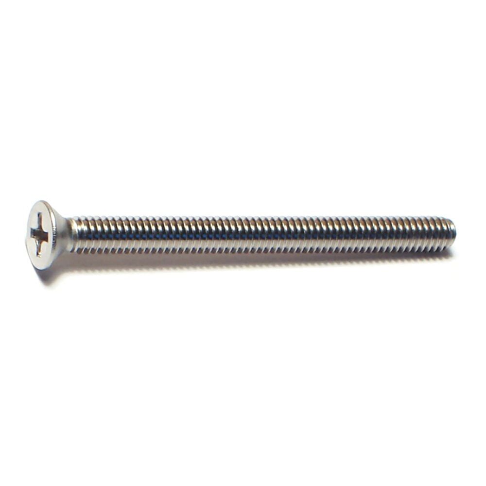 image of 8-32 X 2 Phillips Flat Machine Screw