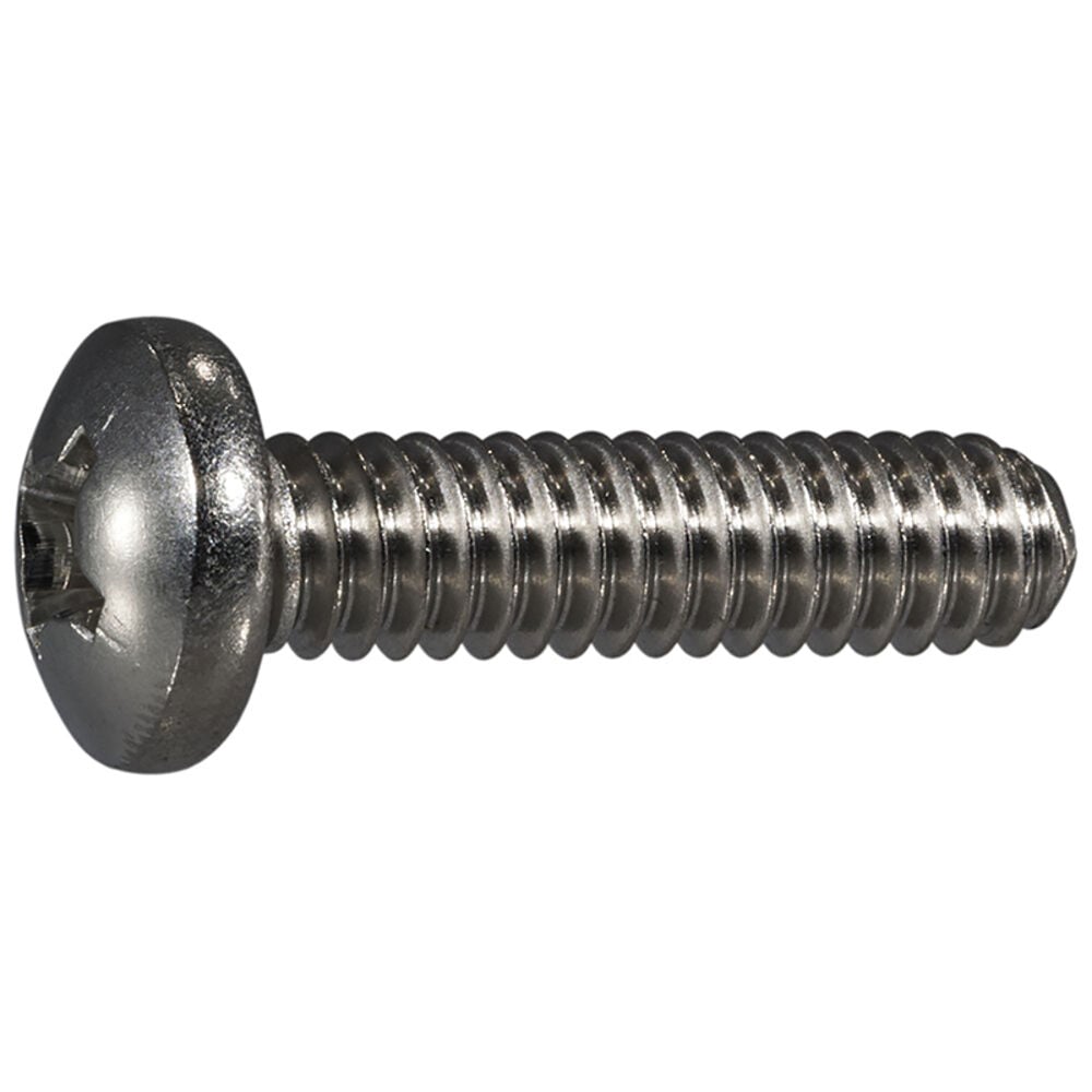 image of 1/4-20 X 1 Pan Head Machine Screw