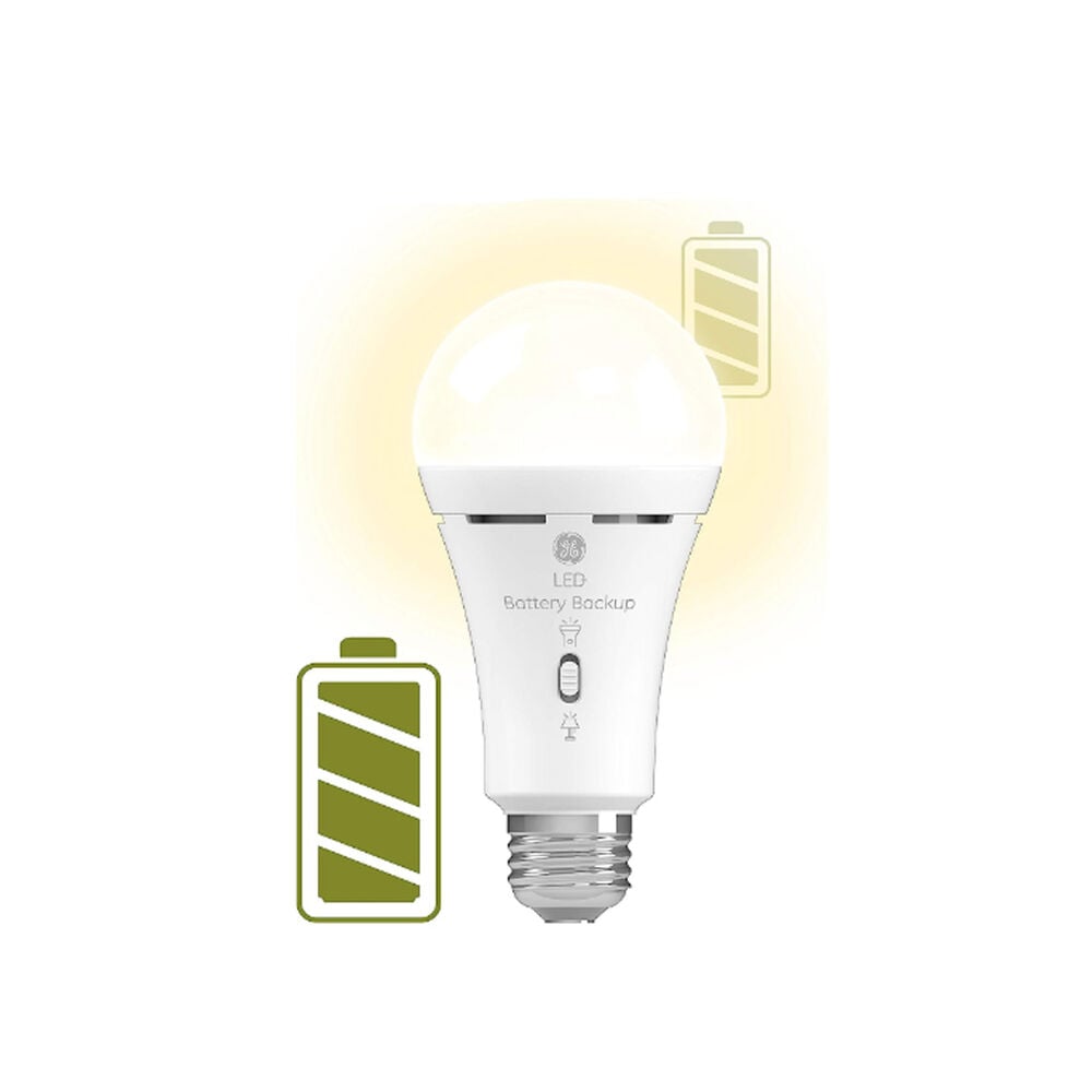 image of GE LED+ Backup Battery Light Bulb