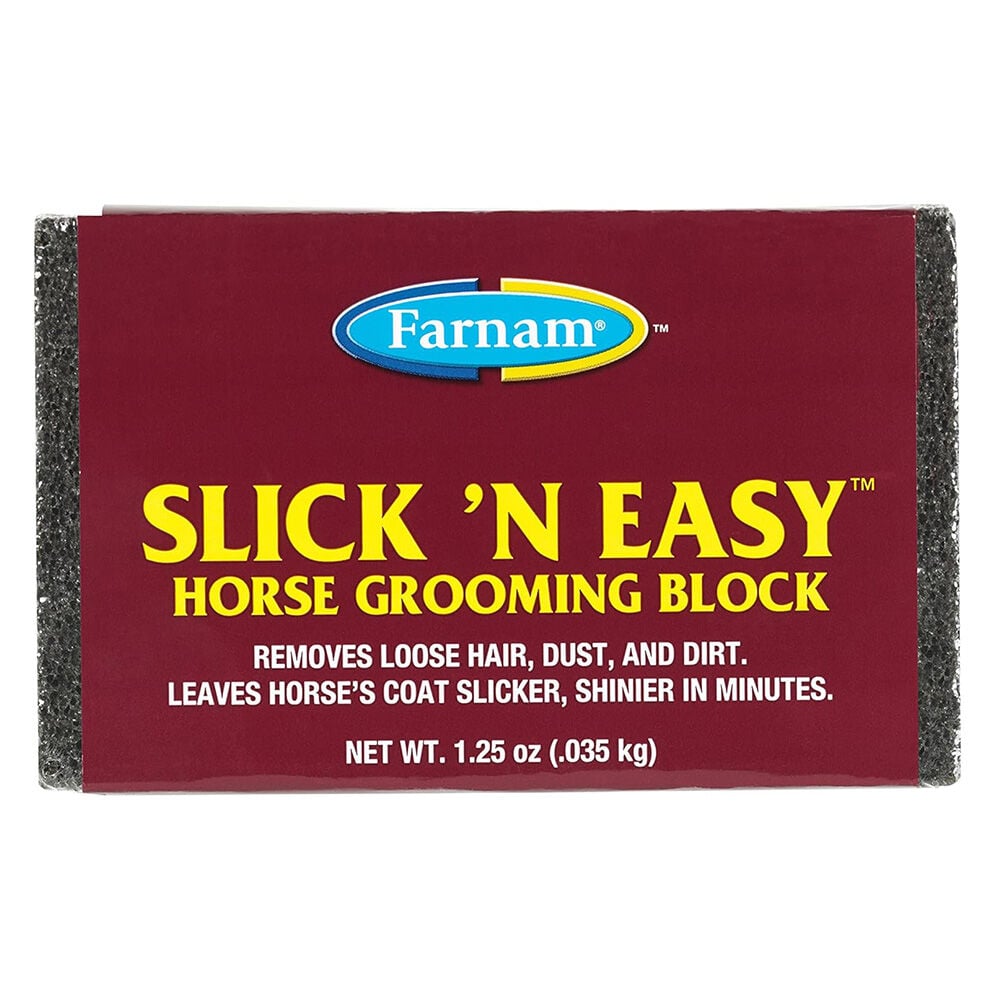 image of Equine Grooming Block- Slick 'N Easy