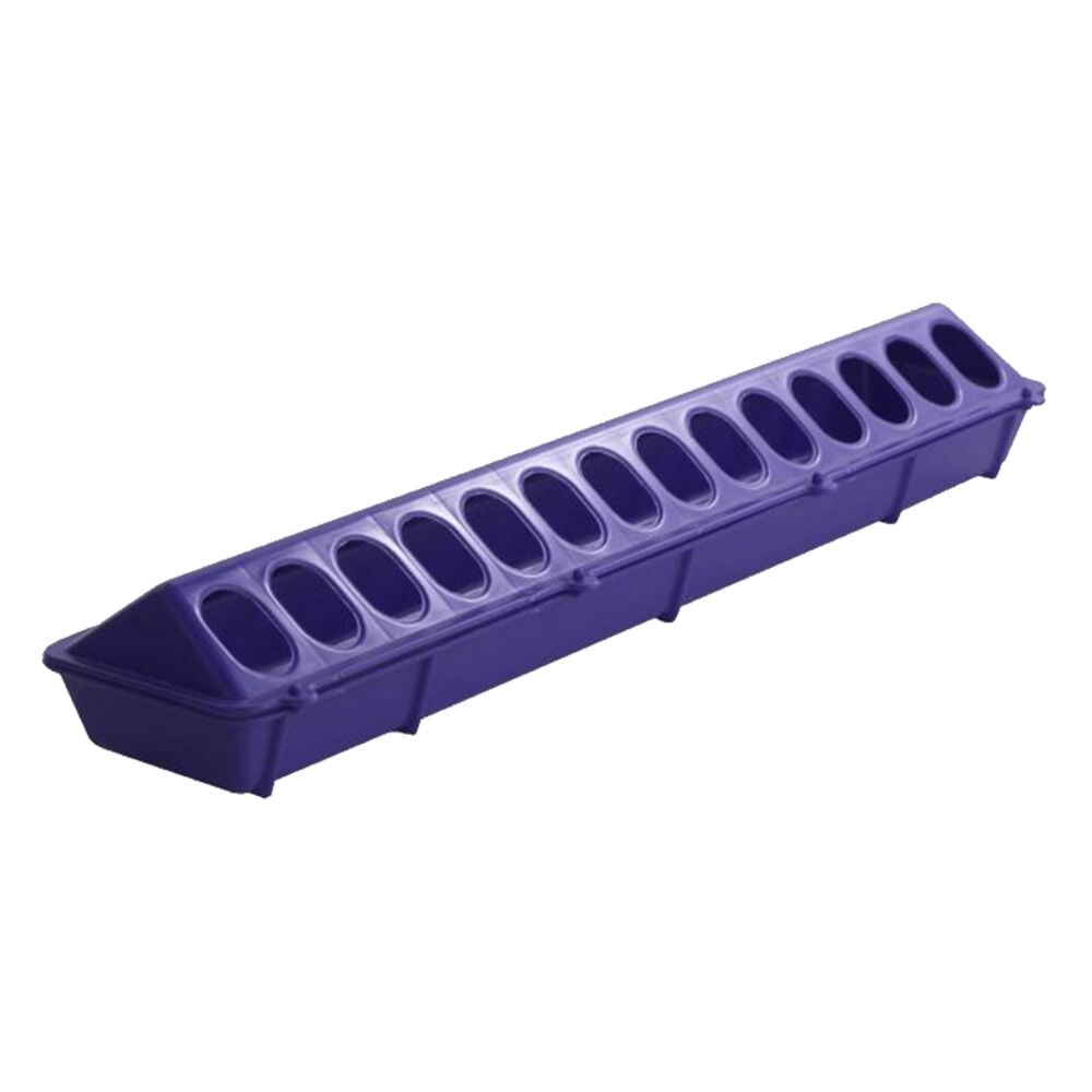 image of Plastic Flip Top Feeder, 20 in, Purple