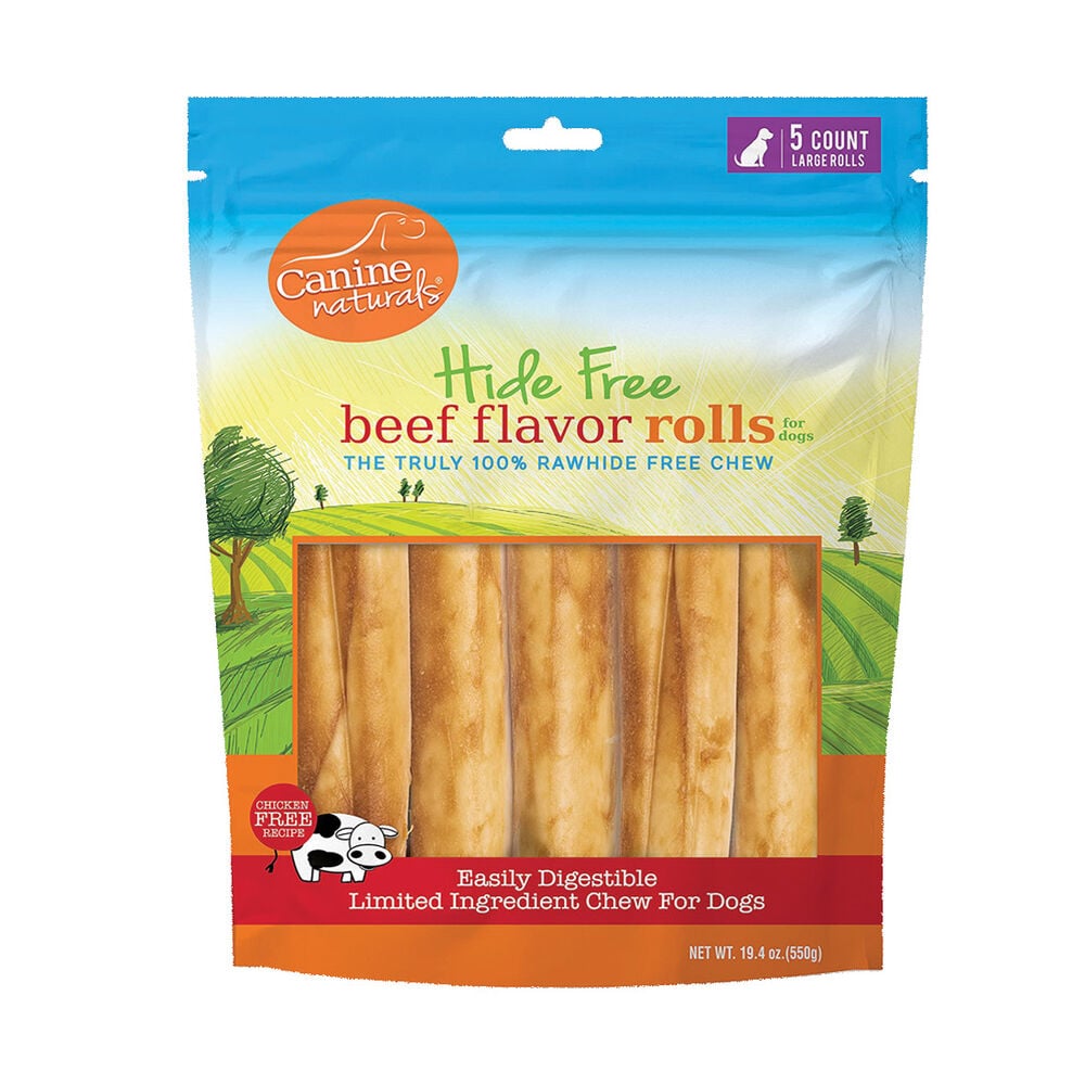 image of Hide Free Rolls- Beef, 7in.