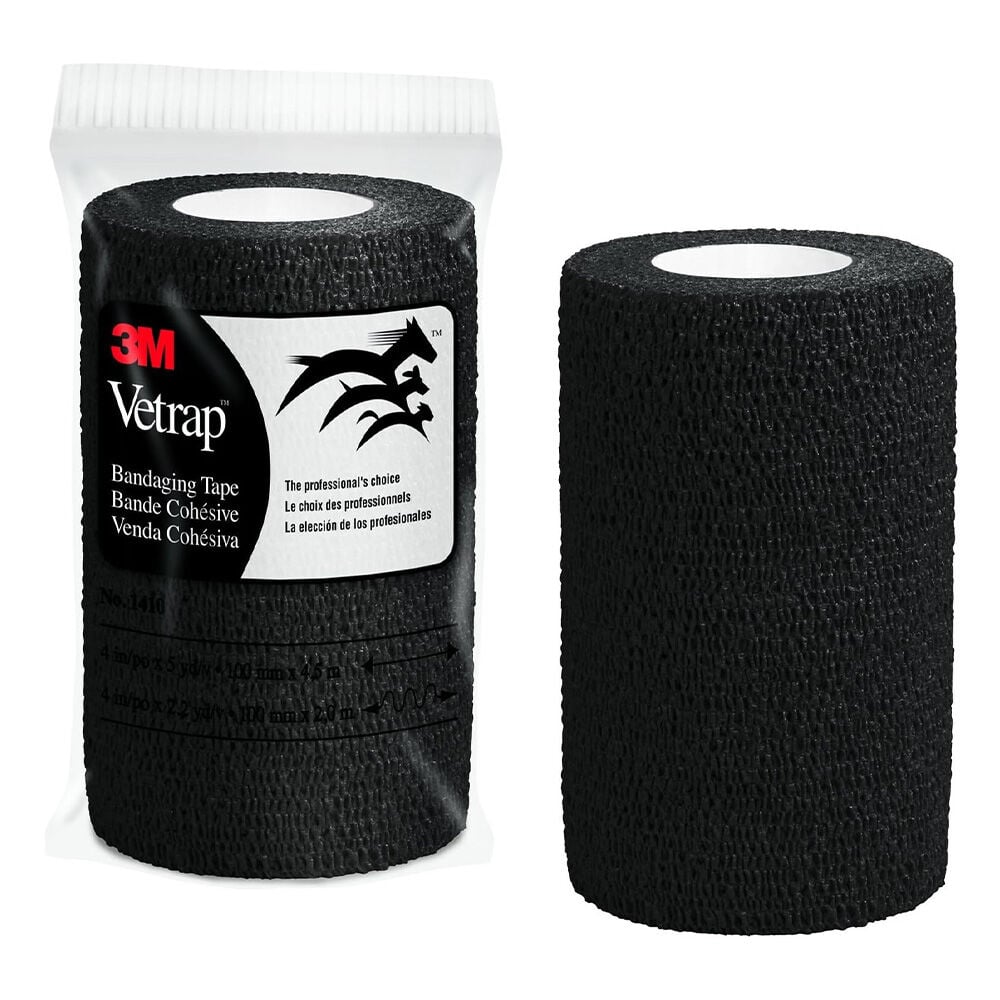 image of Bandaging Tape, Black, 4 in x 5 yds