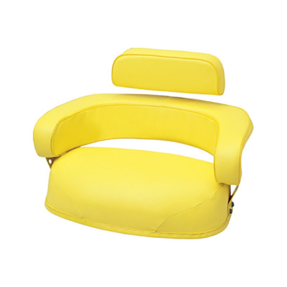 image of John Deere 3-Piece Replacement Cushion Set - Yellow