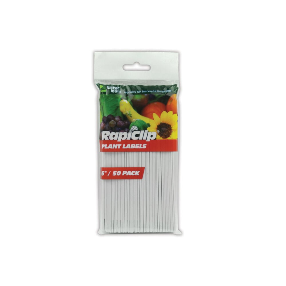 image of Rapiclip Plant Labels, 6 in. 50 pk