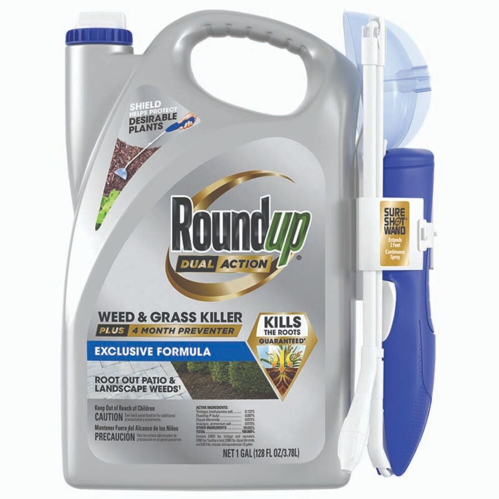 image of Dual Action Weed & Grass Killer Plus 4 Month Preventer, 1 Gal