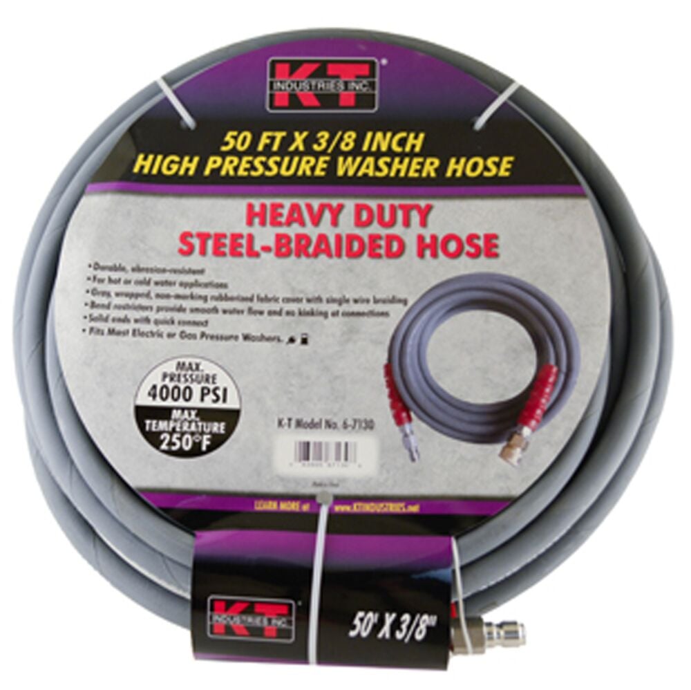 image of High Pressure Hose, 3/8 in x 50 ft