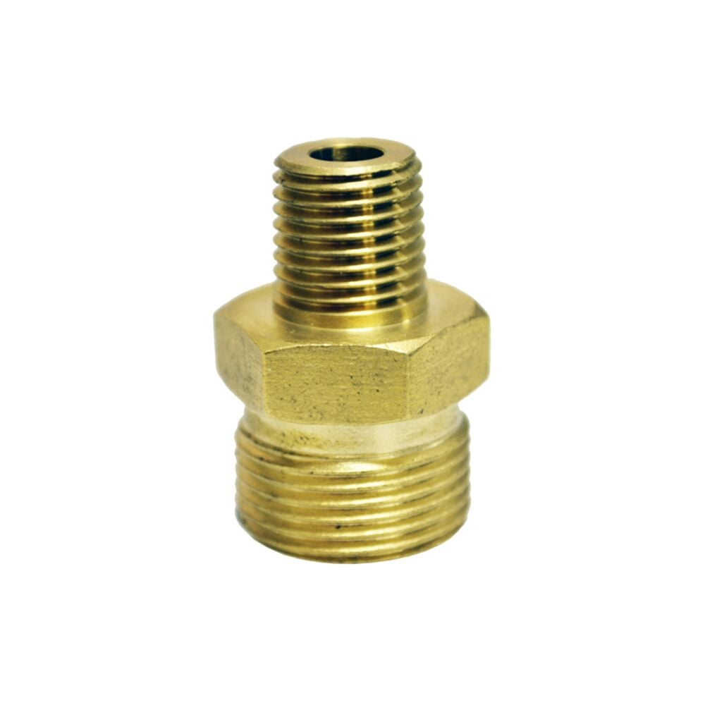 image of Male Screw Nipple, M22M to 1/4-in Male NPT