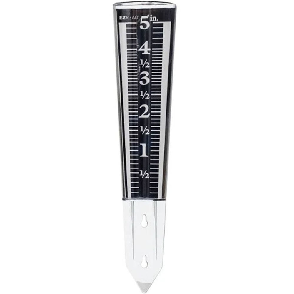 image of Consumer Products EZREAD Rain Gauge, Black