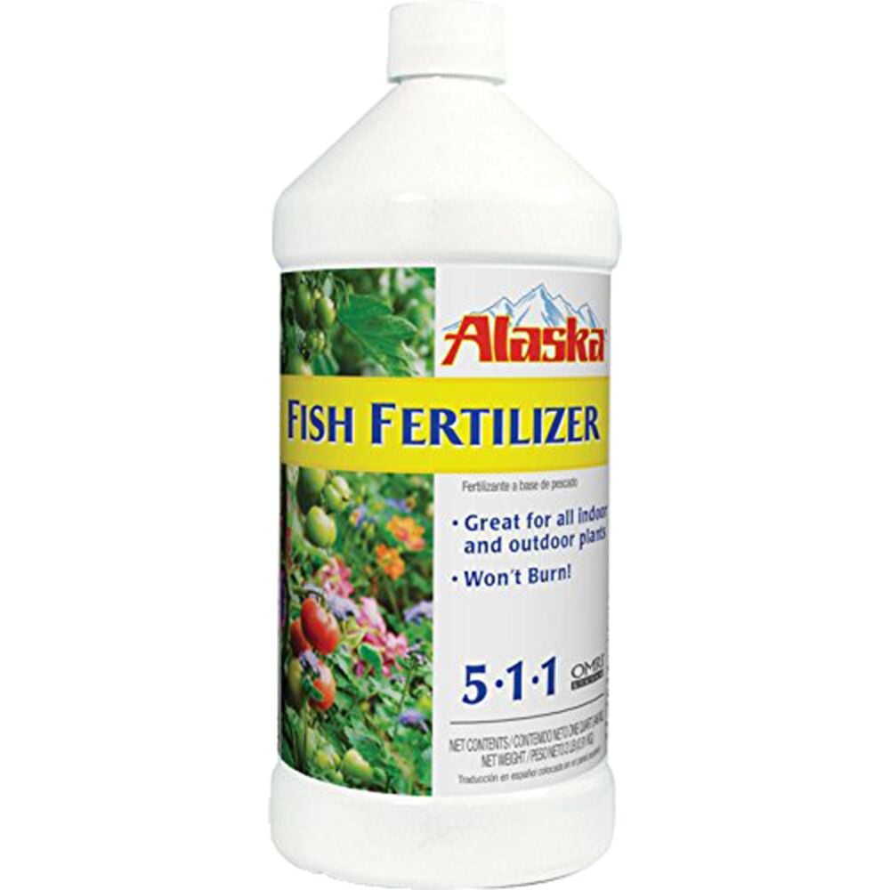 image of Alaska Fish Fertilizer 5-1-1, 1 qt