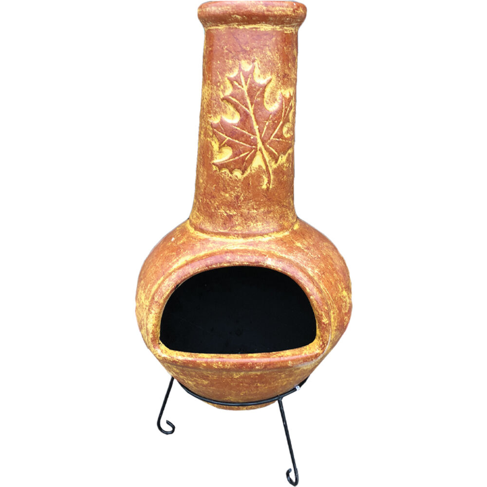 image of Pottery Chiminea, Designs May Vary