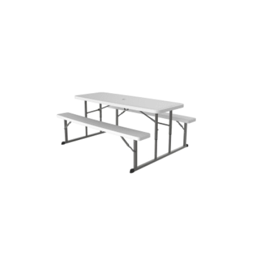 image of Folding Picnic Table, 69 in.