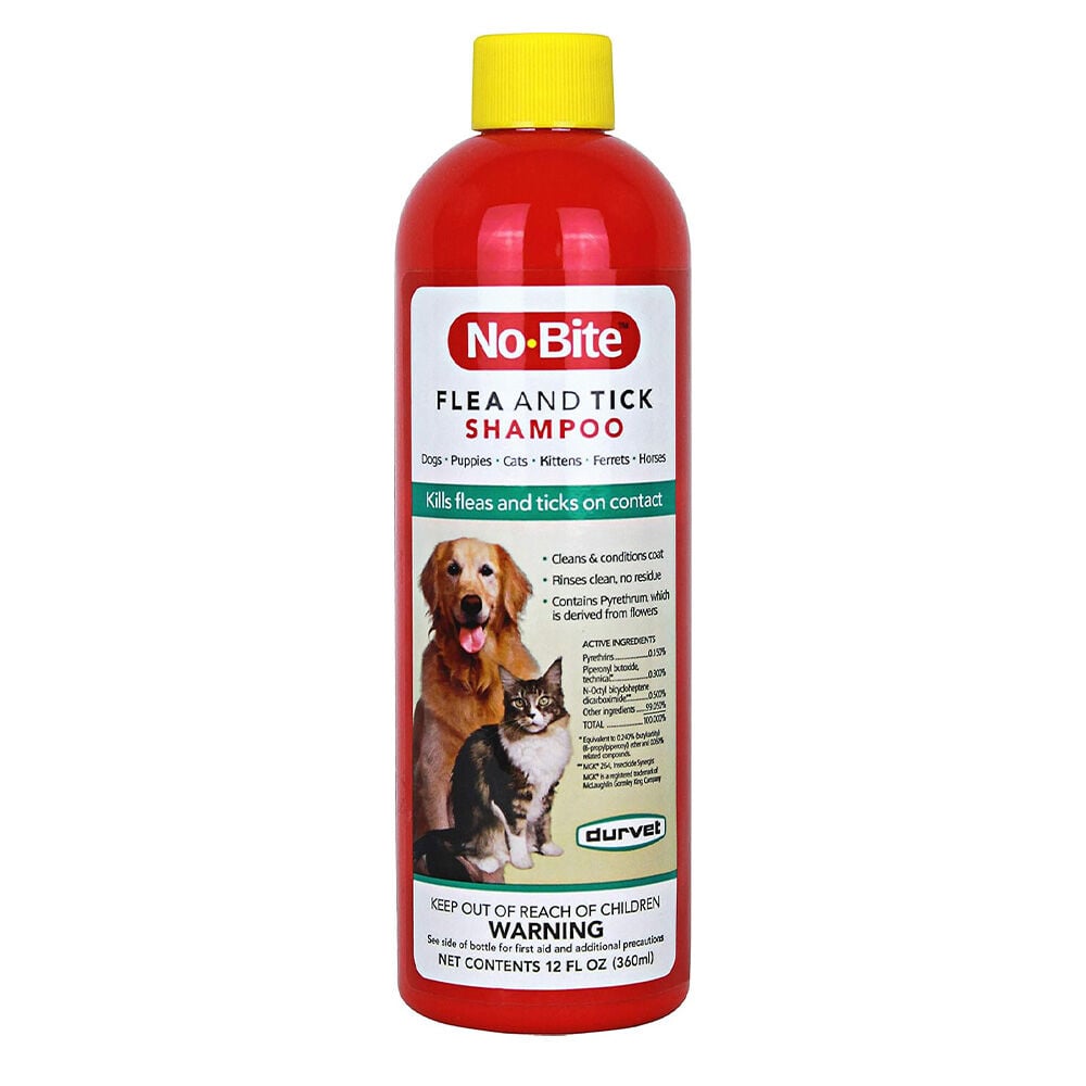 image of Pet Flea and Tick Shampoo- No Bite, 12 oz