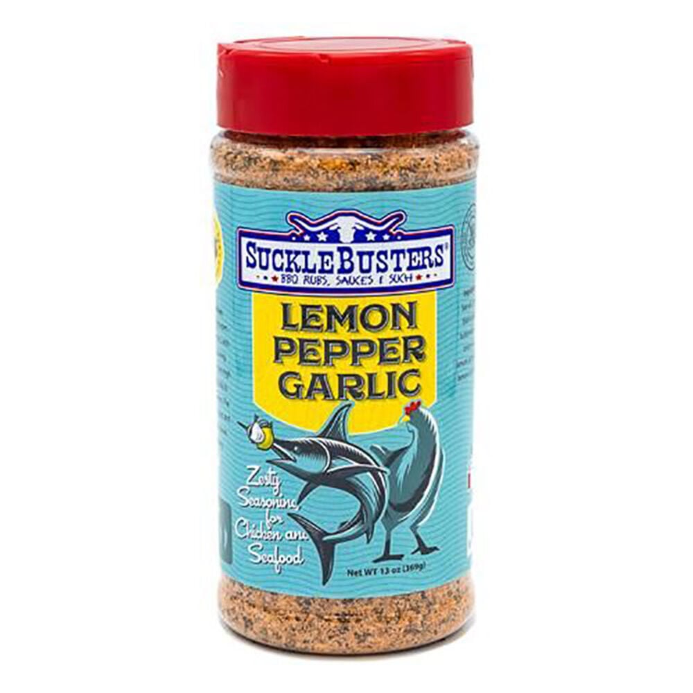 image of Lemon Pepper Garlic BBQ Rub 13 oz.