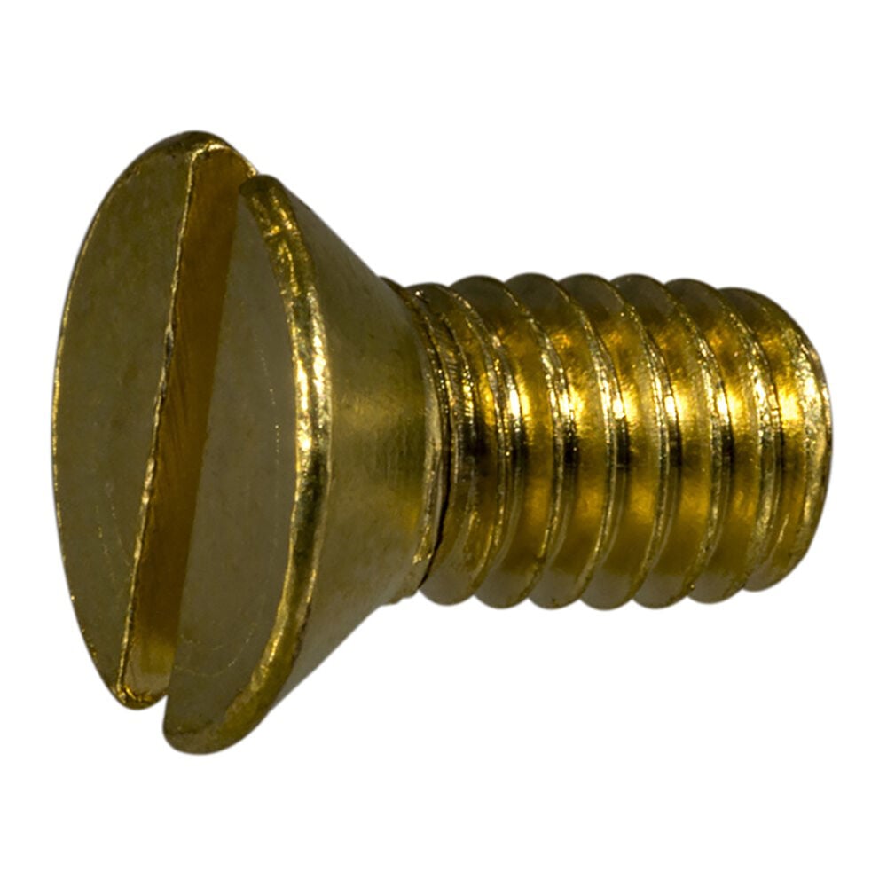 image of 10-24 X 3/8 Slotted Flat Machine Screw