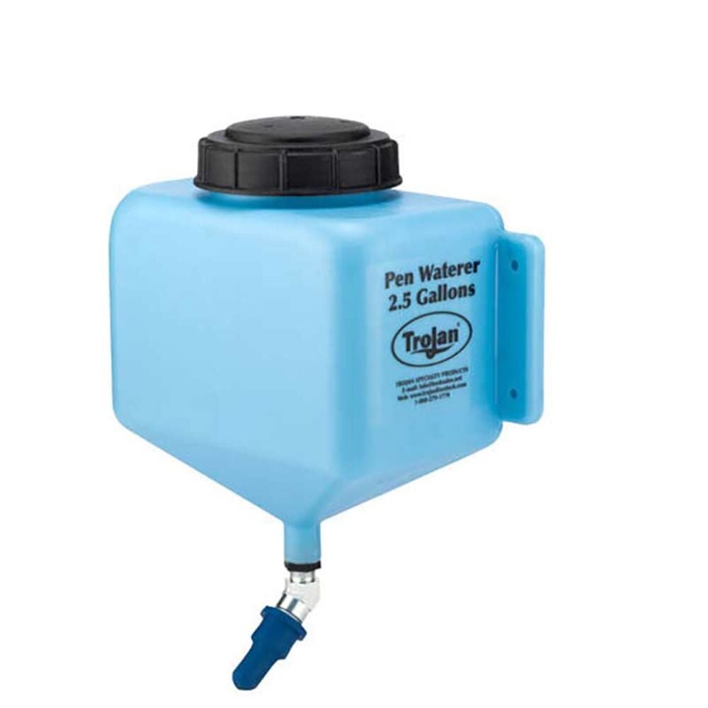 image of 2-1/2 Gallon Pen Waterer with Rubber Water Nipple