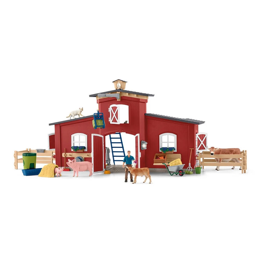 image of Large Barn with Animals and Accessories