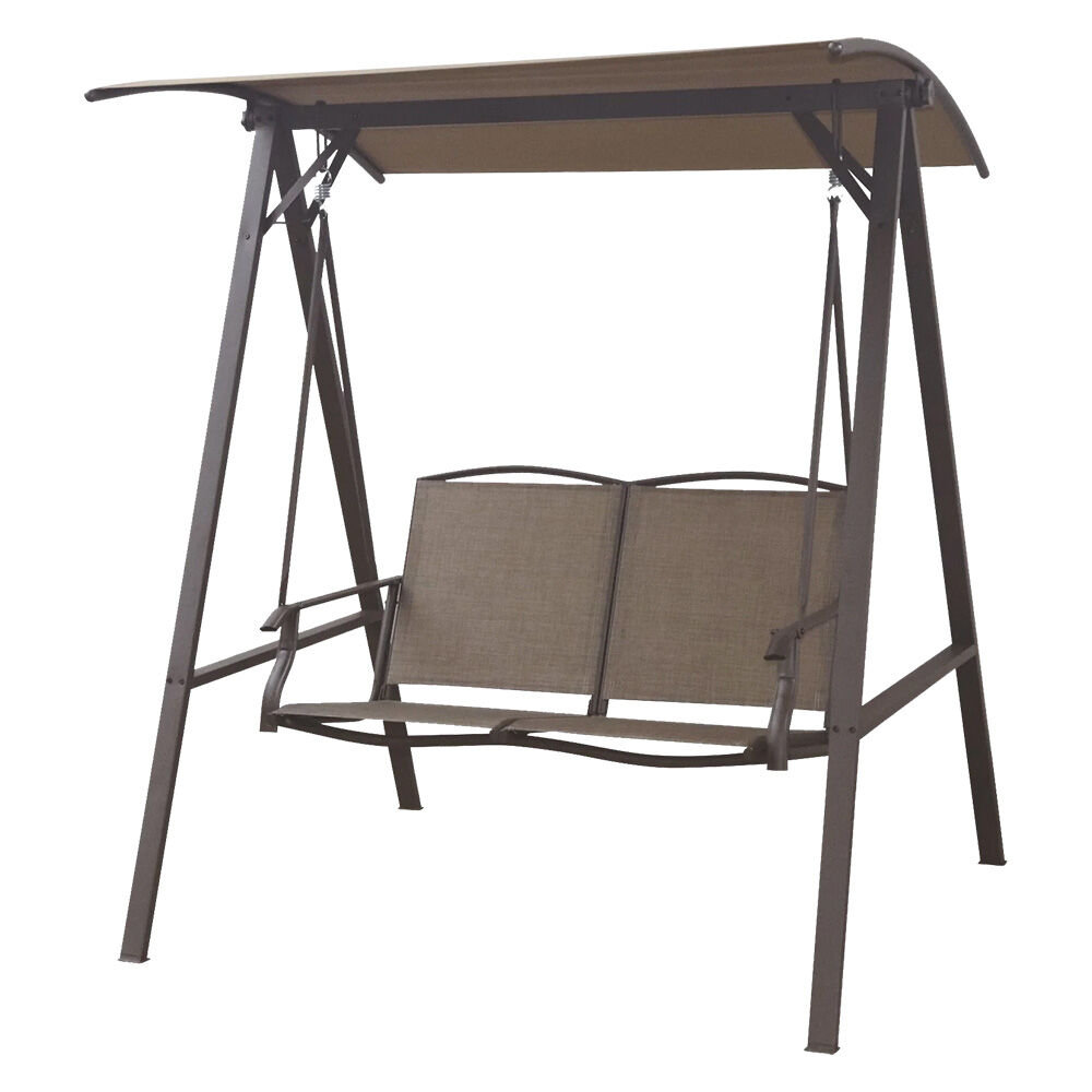 image of Two Person Patio Swing- Gray