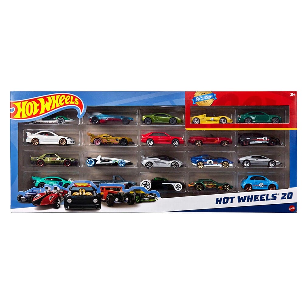 image of Toy Cars Assorted- 20 Pack (Styles May Vary)