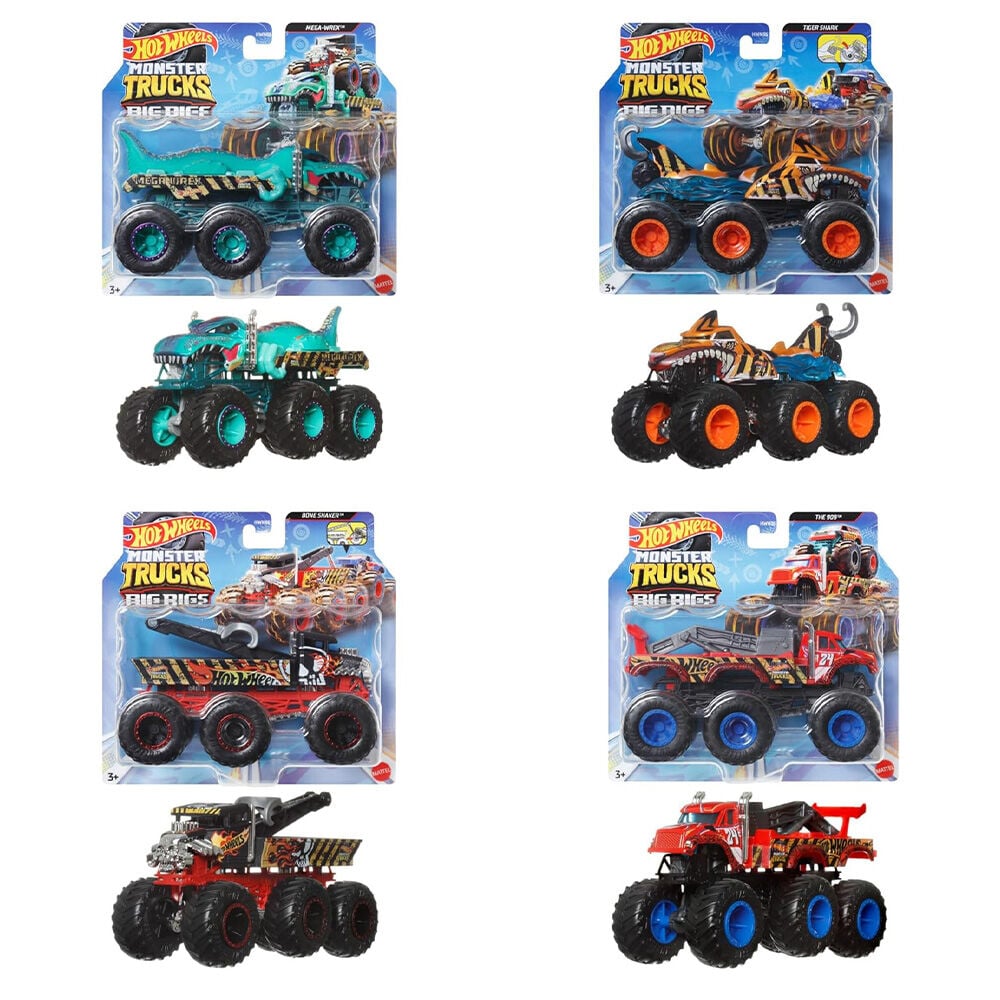 image of Toy Monster Trucks Assorted-  Big Rigs (Styles May Vary)