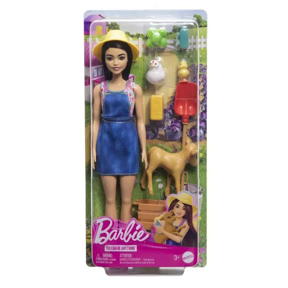 image of Doll and Playset- Farmer