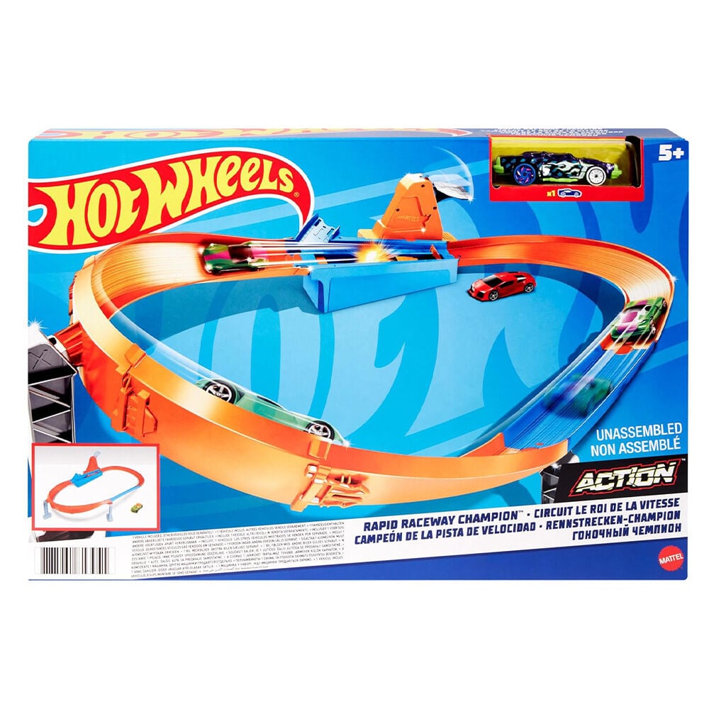 image of Toy Car Track Set Assorted- Action Champion (Styles May Vary)