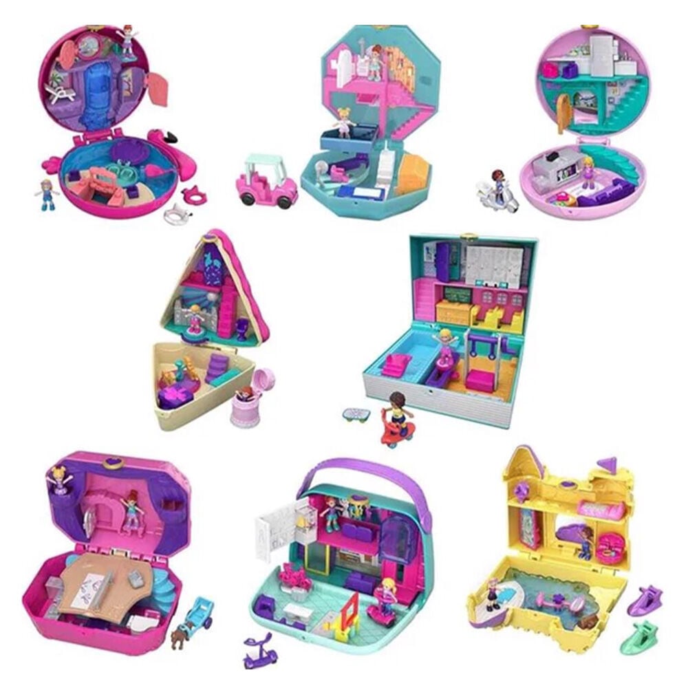 image of Micro Dolls and Compacts Assorted- Pocket World (Styles May Vary)