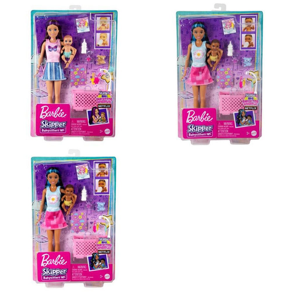 image of Doll and Playset Assorted- Babysitter (Style May Vary)