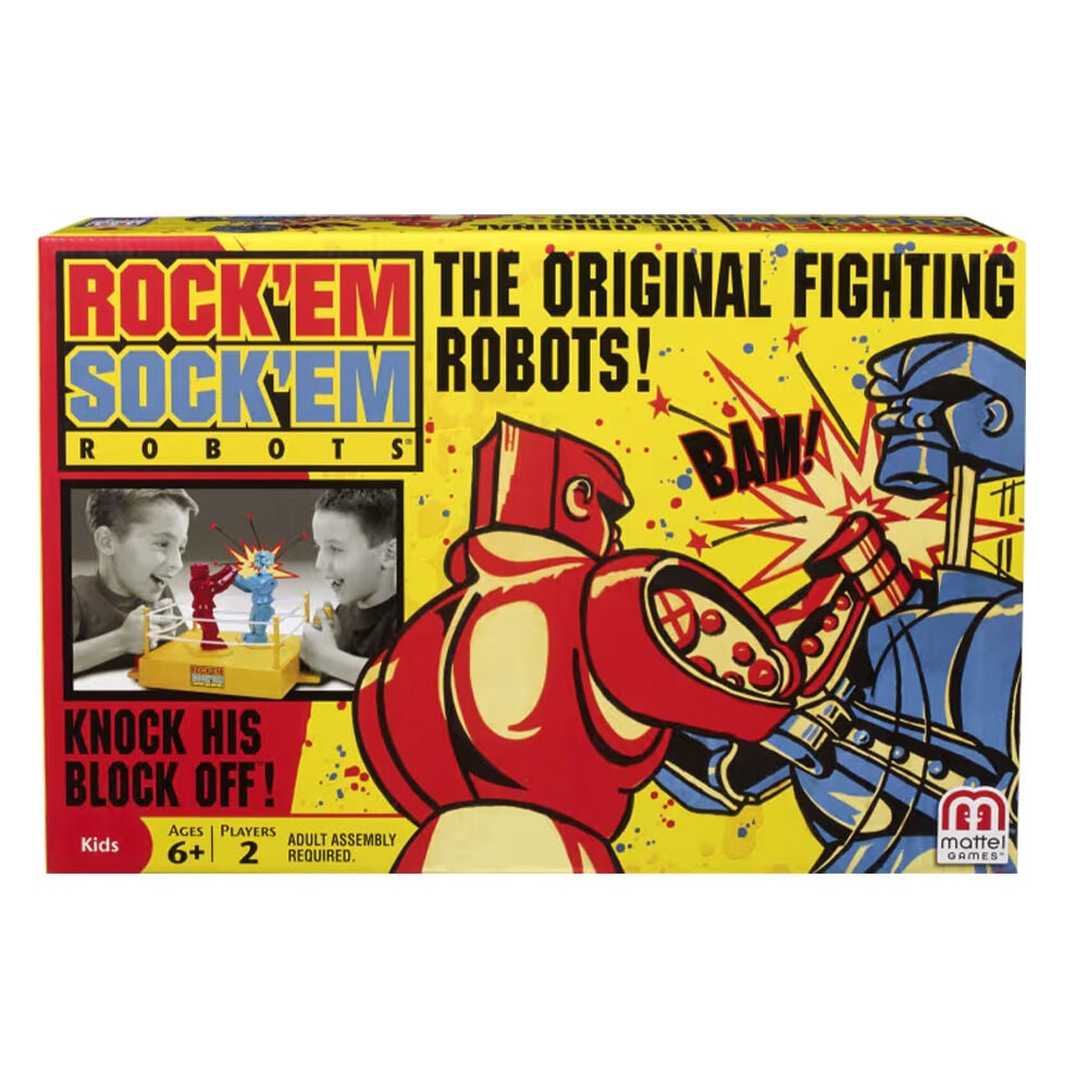 image of Kid's Game- Rock 'Em Sock 'Em Robots