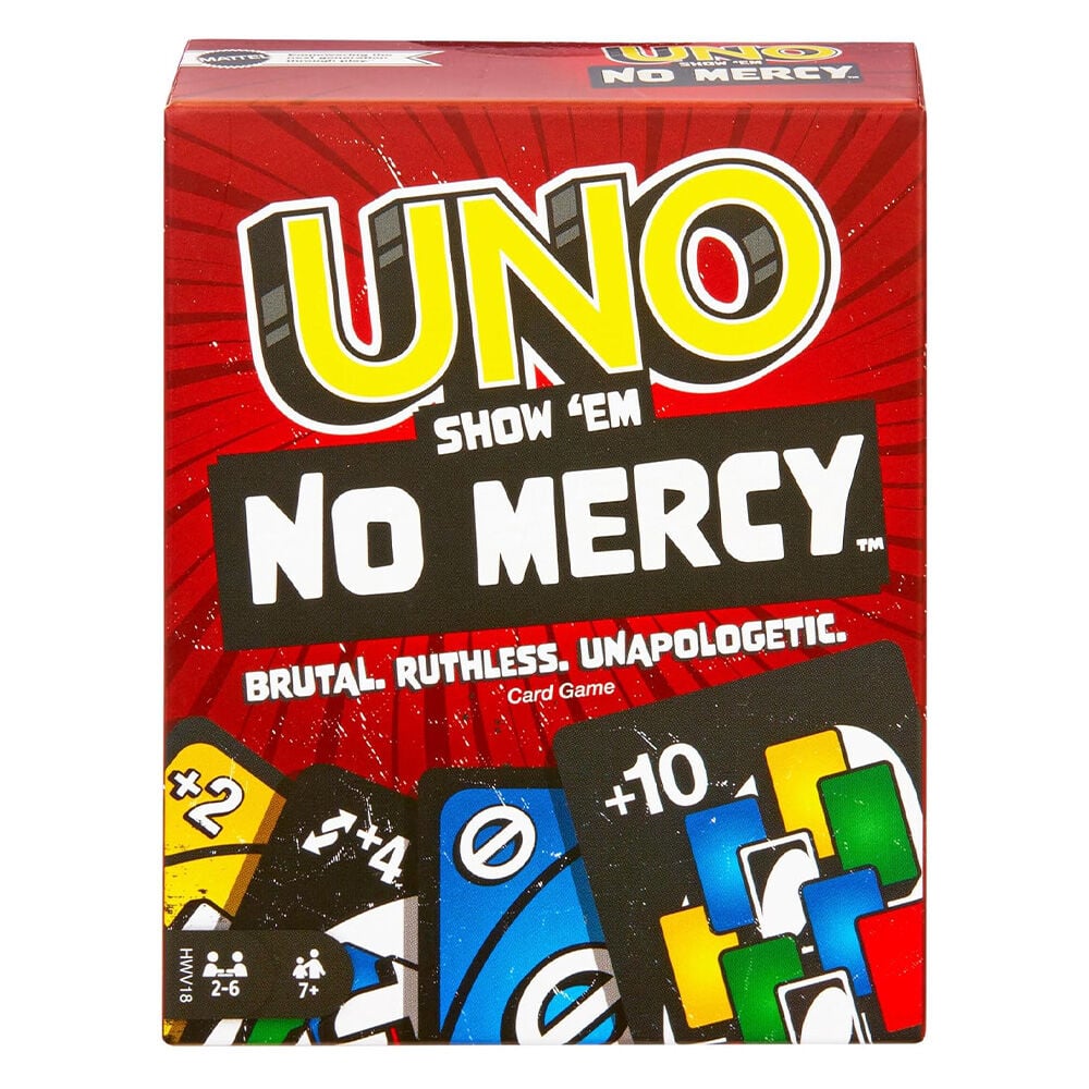 image of Card Game- Uno Show 'Em No Mercy