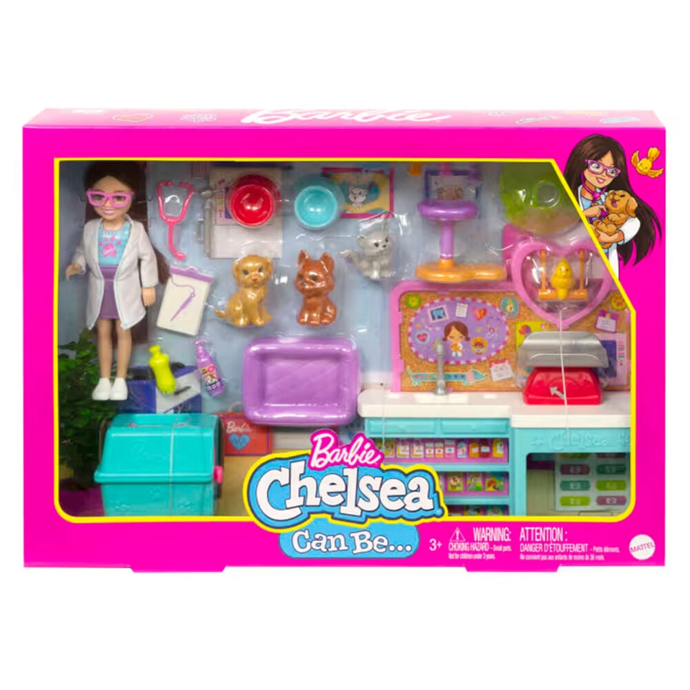 image of Doll and Playset- Chelsea Pet Vet